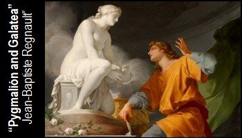 Pygmalión and Galatea